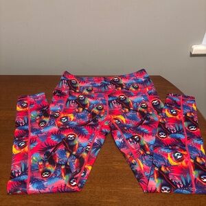 CVG Hang in There Sloth full length leggings